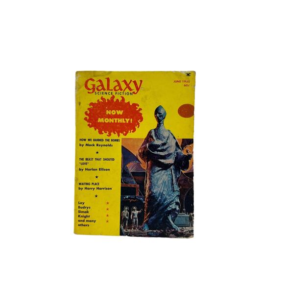 Galaxy Science Fiction Magazine Pulp Vol 26 No 5 June 1968 - Clifford D. Simak‎ - Picture 1 of 3